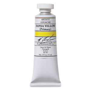 HANSA YELLOW GOUACHE 15ML M GRAHAM